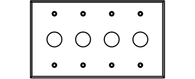 XLR Connector Receptacle Modules